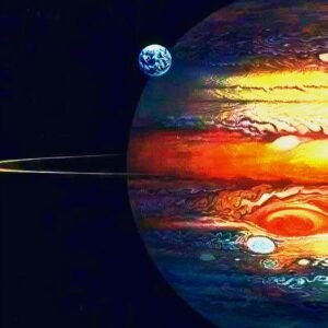 JUPITER AND EARTH